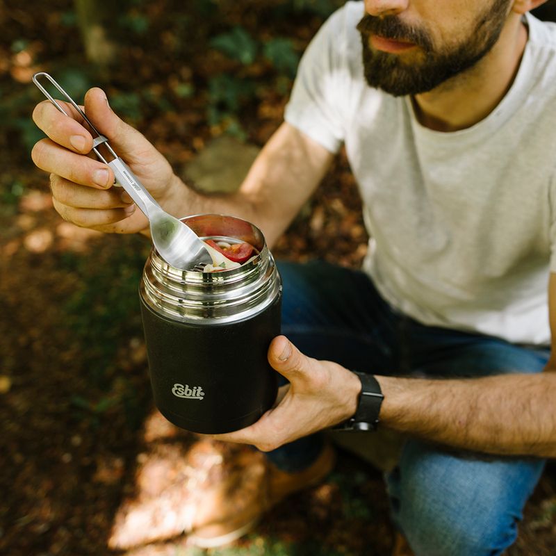 Esbit Stainless Steel Food Jug 500 ml black 6