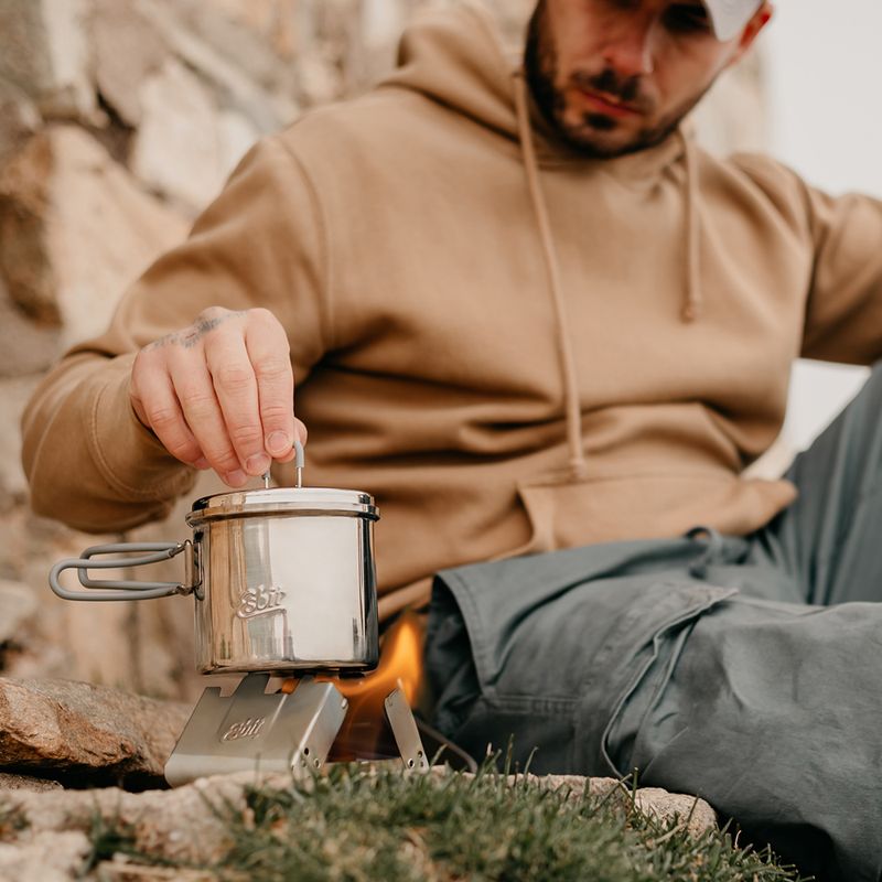 Esbit Stainless Steel Tourist Pot 625 ml stainless steel 7