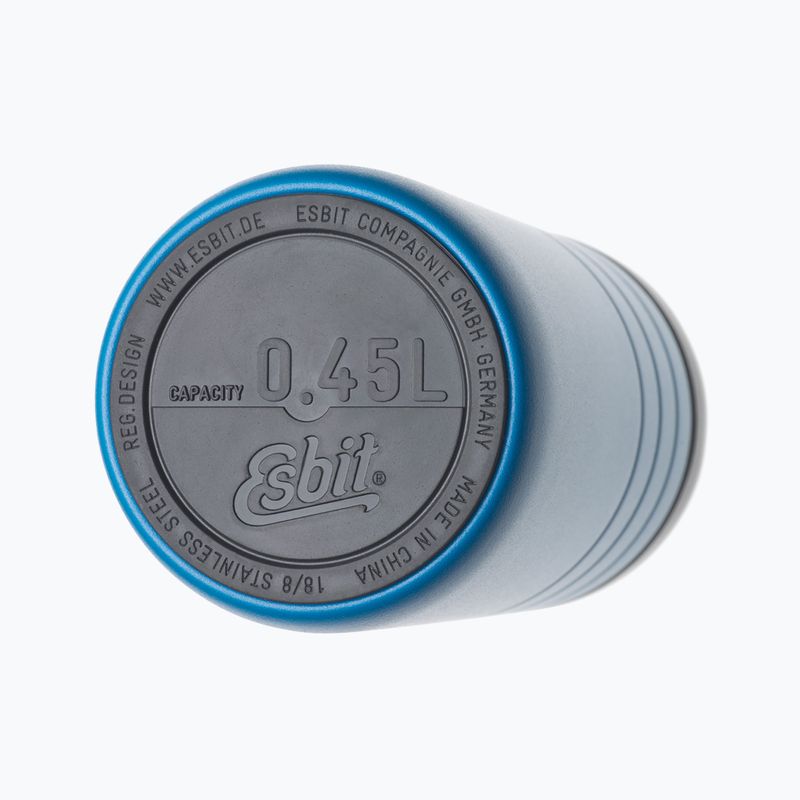 Esbit Majoris Stainless Steel Thermo Mug With Flip Top 450 ml polar blue 4