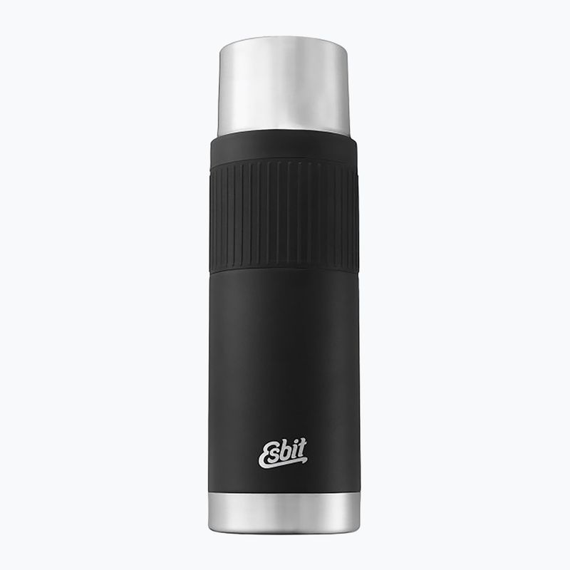 Thermos Esbit Sculptor Stainless Steel Vacuum Flask 1000 ml black