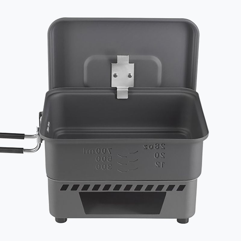 Esbit Solid Fuel Cookset For 14G And 27G Solid Fuel 1100 ml aluminium 2