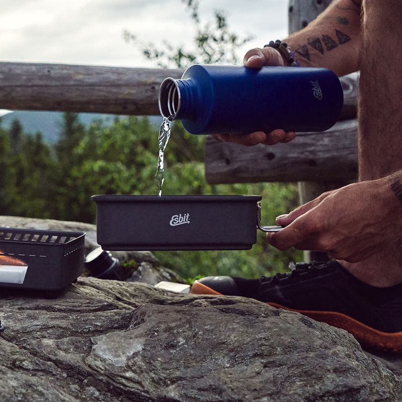 Esbit Solid Fuel Cookset For 14G And 27G Solid Fuel 1100 ml aluminium 6