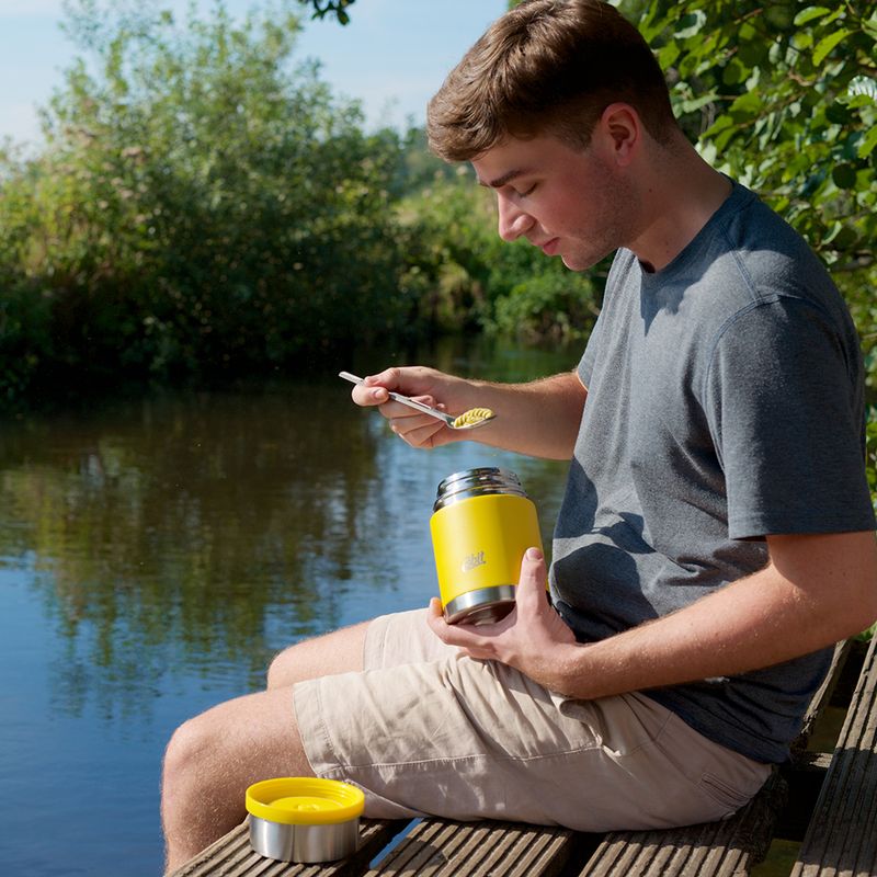 Esbit Sculptor Stainless Steel Food Jug 750 ml sunshine yellow 4