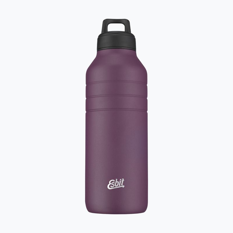 Esbit Majoris Stainless Steel Drinking Bottle 1000 ml aubergine 