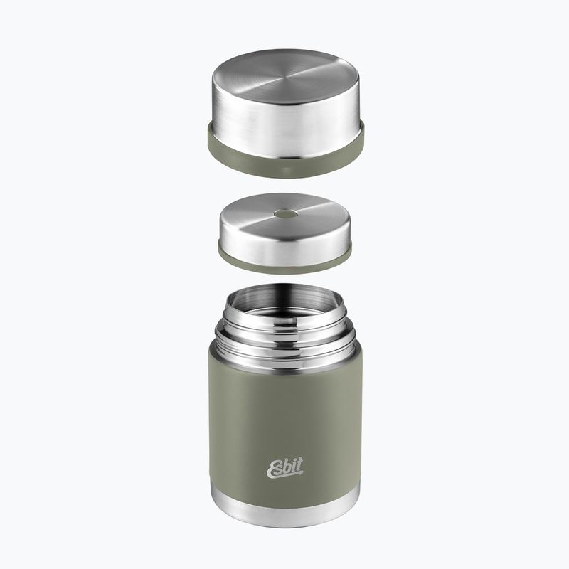 Esbit Sculptor Stainless Steel Food Jug 1 l stone grey 4