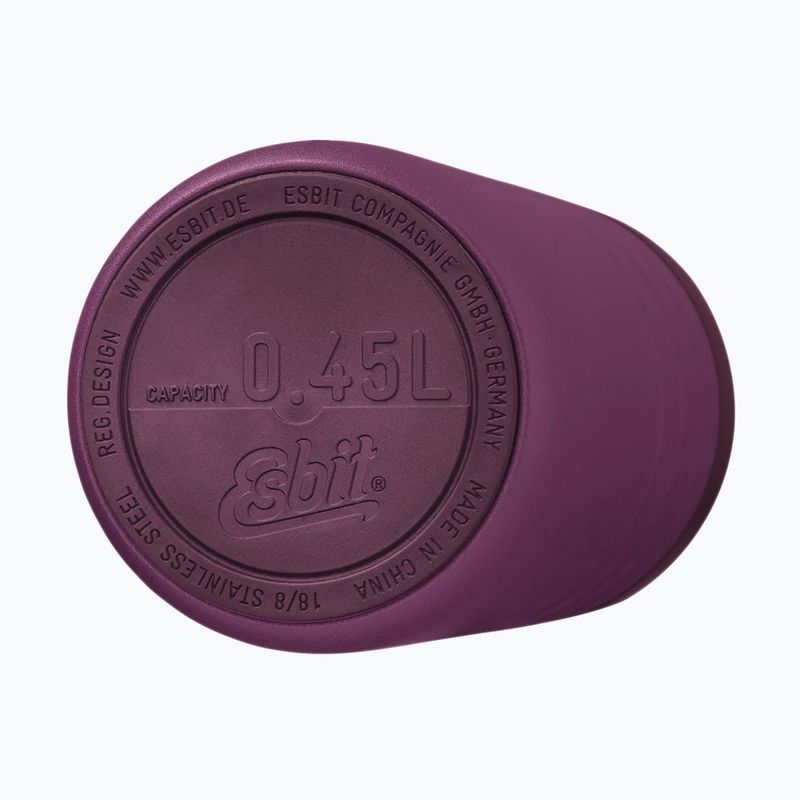 Thermal mug Esbit Majoris Stainless Steel Thermo Mug With Flip Top 450 ml berry 3