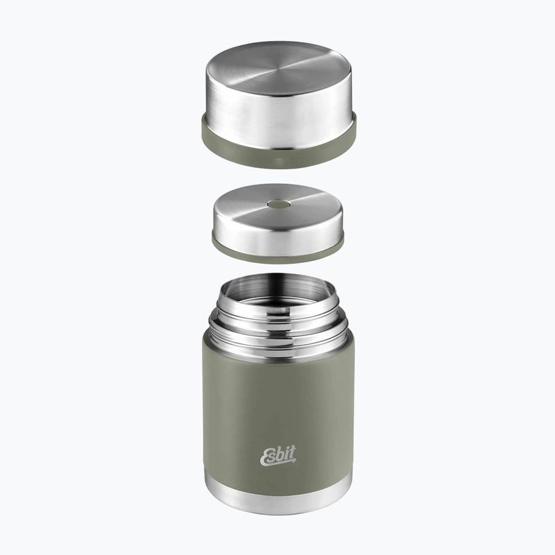 Food thermos Esbit Sculptor Stainless Steel Food Jug 500 ml stone grey 4