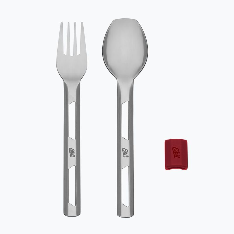 Cutlery Esbit Food Jug Silicone Band burgundy 3