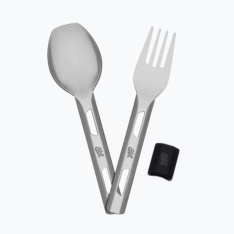 Food thermos with cutlery Esbit Stainless Steel Food Jug 500 ml black 9