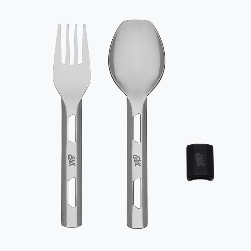 Food thermos with cutlery Esbit Stainless Steel Food Jug 500 ml black 10