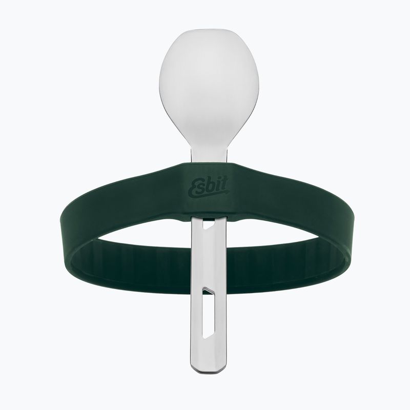 Food thermos with cutlery Esbit Stainless Steel Food Jug 500 ml forest green 5