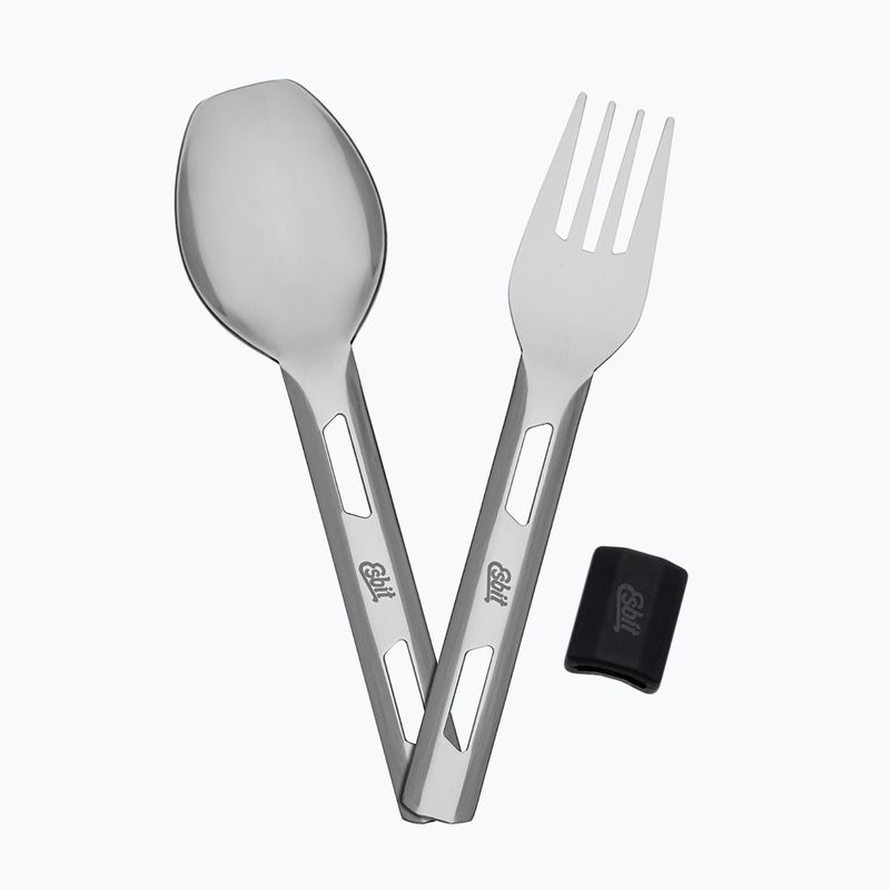 Food thermos with cutlery Esbit Stainless Steel Food Jug 750 ml black 9