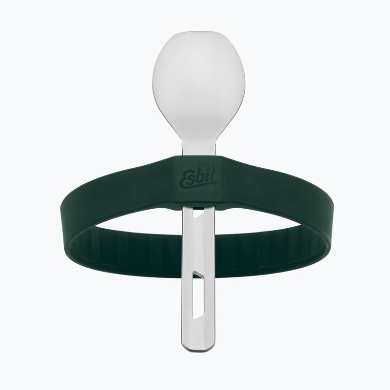 Food thermos with cutlery Esbit Stainless Steel Food Jug 750 ml forest green 7