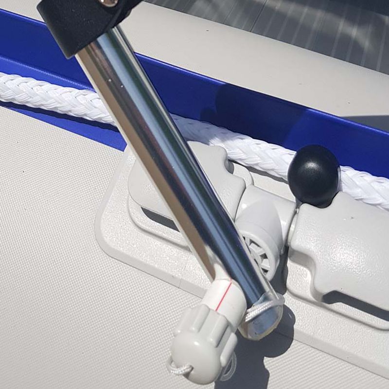 Canopy for Viamare Bimini pontoons blue 1126071 2