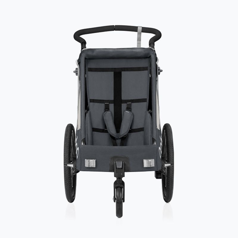 Qeridoo bike trailer Qupa 1 lime 3