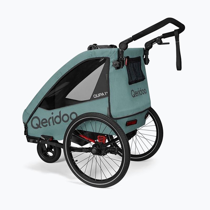 Bike trailer Qeridoo Qupa 1 mineral blue 2