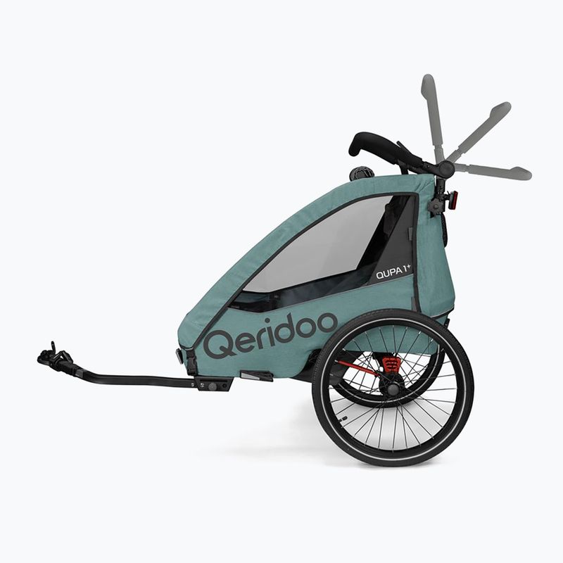 Bike trailer Qeridoo Qupa 1 mineral blue 5
