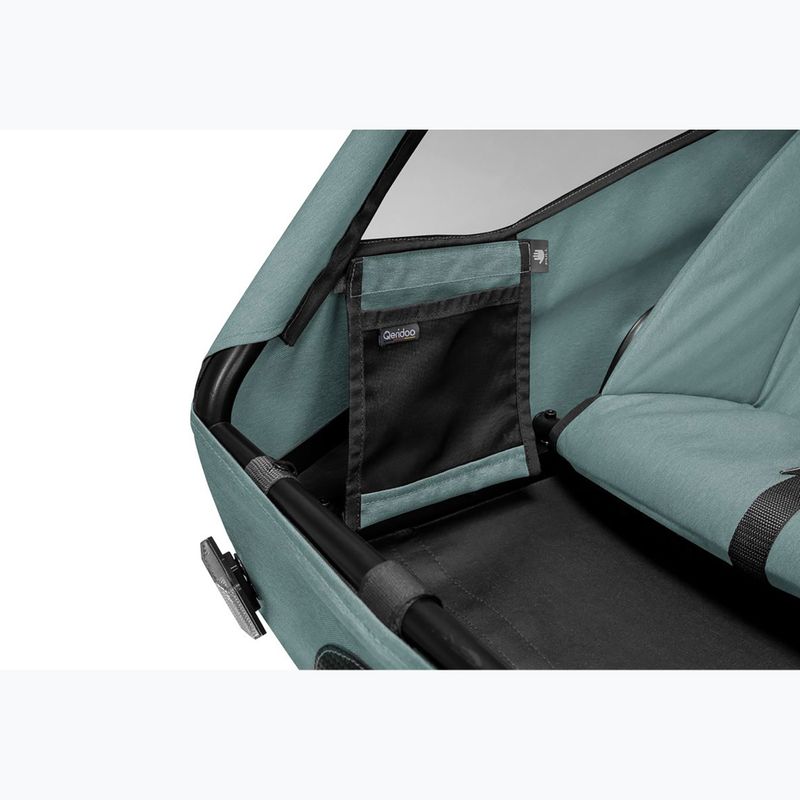 Bike trailer Qeridoo Qupa 1 mineral blue 9