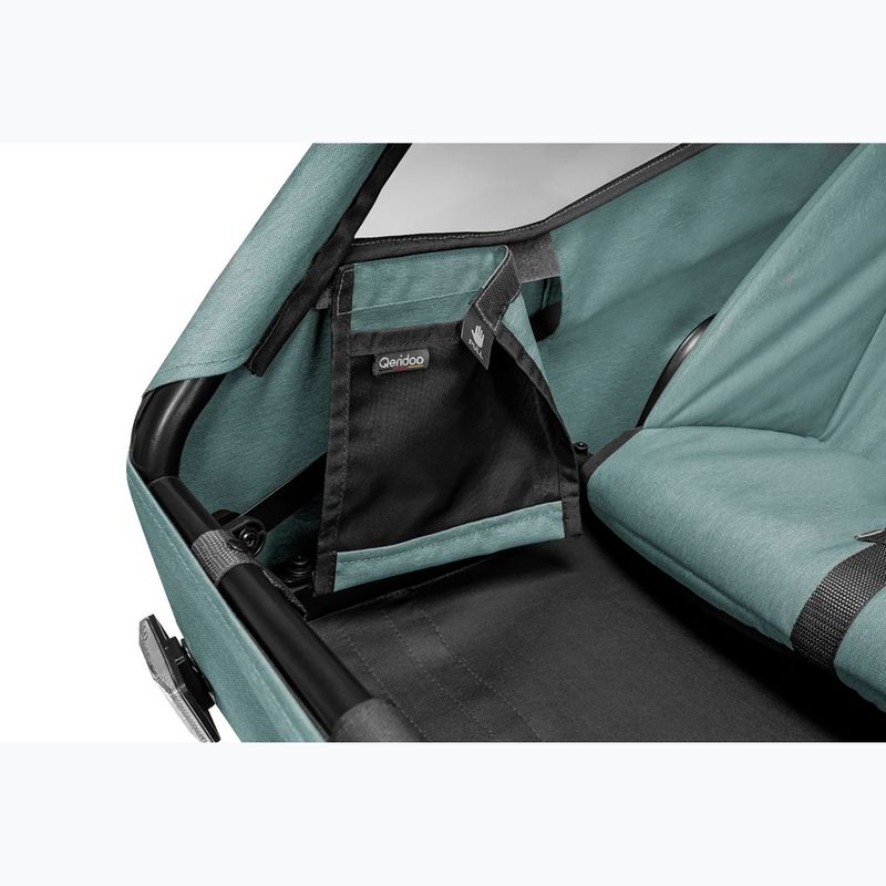 Bike trailer Qeridoo Qupa 1 mineral blue 10