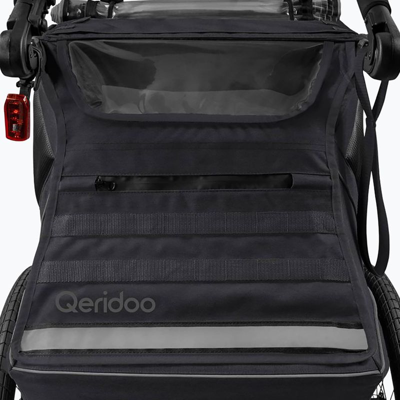 Bike trailer Qeridoo Kidgoo 2 phantom grey 6