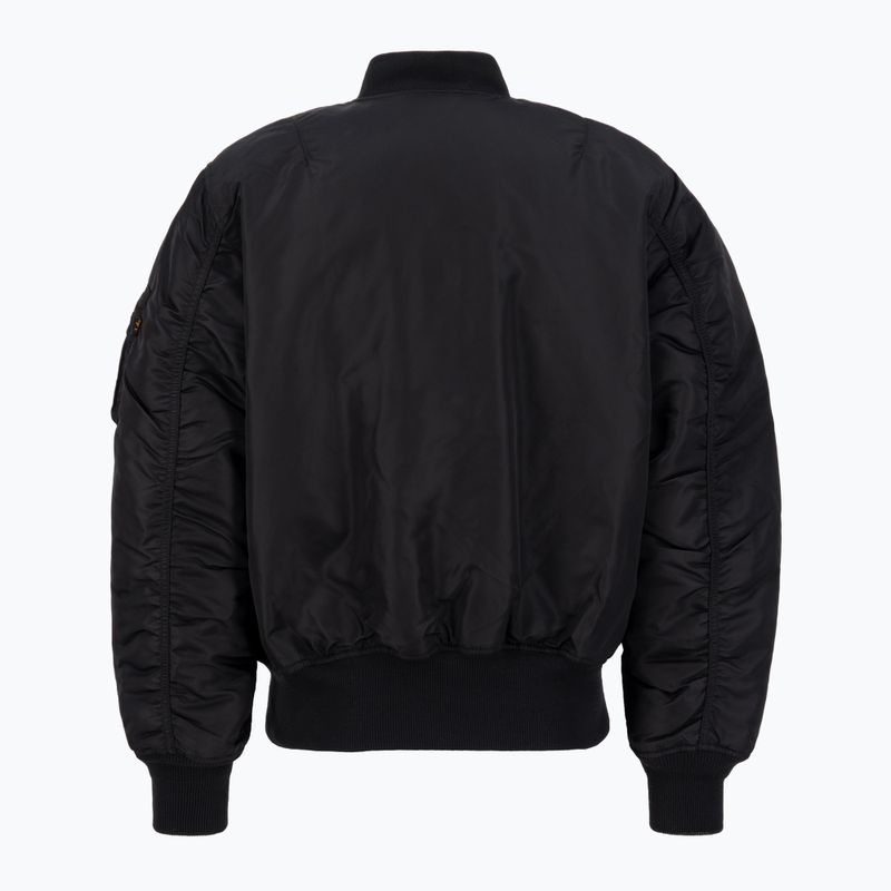 Alpha Industries MA-1 Heritage black men's jacket 2