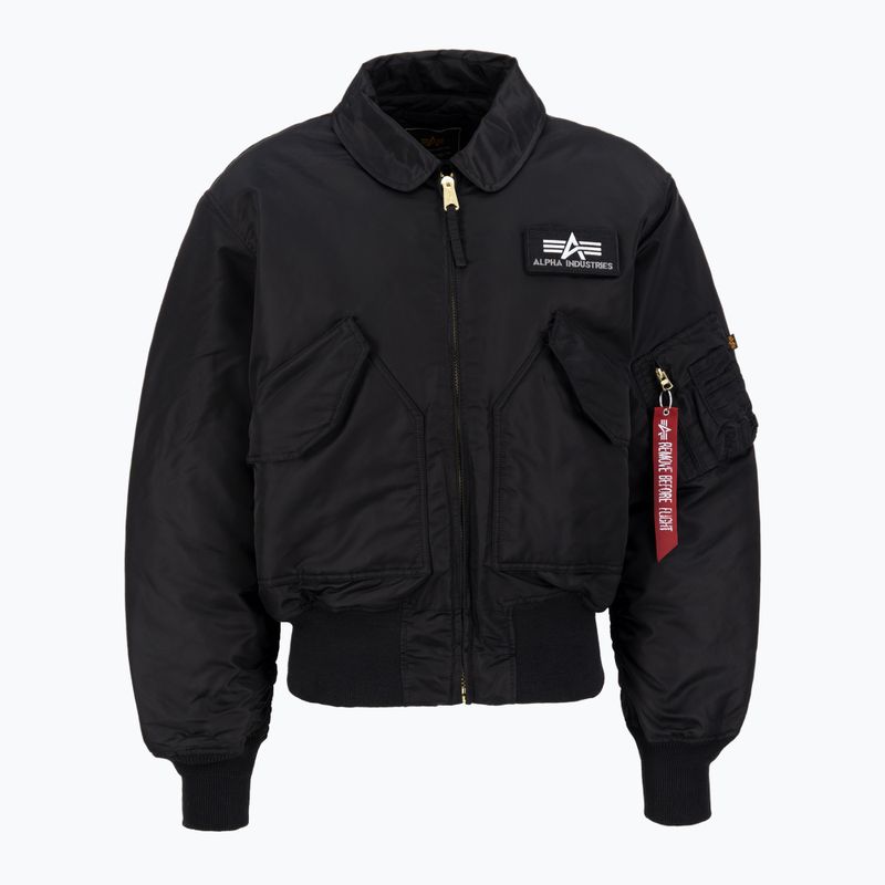 Alpha Industries CWU 45 Heritage black men's jacket