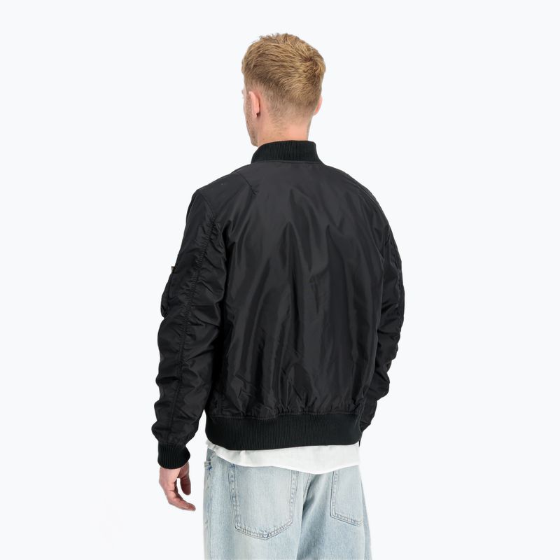 Alpha Industries men's jacket MA-1 TT Two Tone Bomber black 3