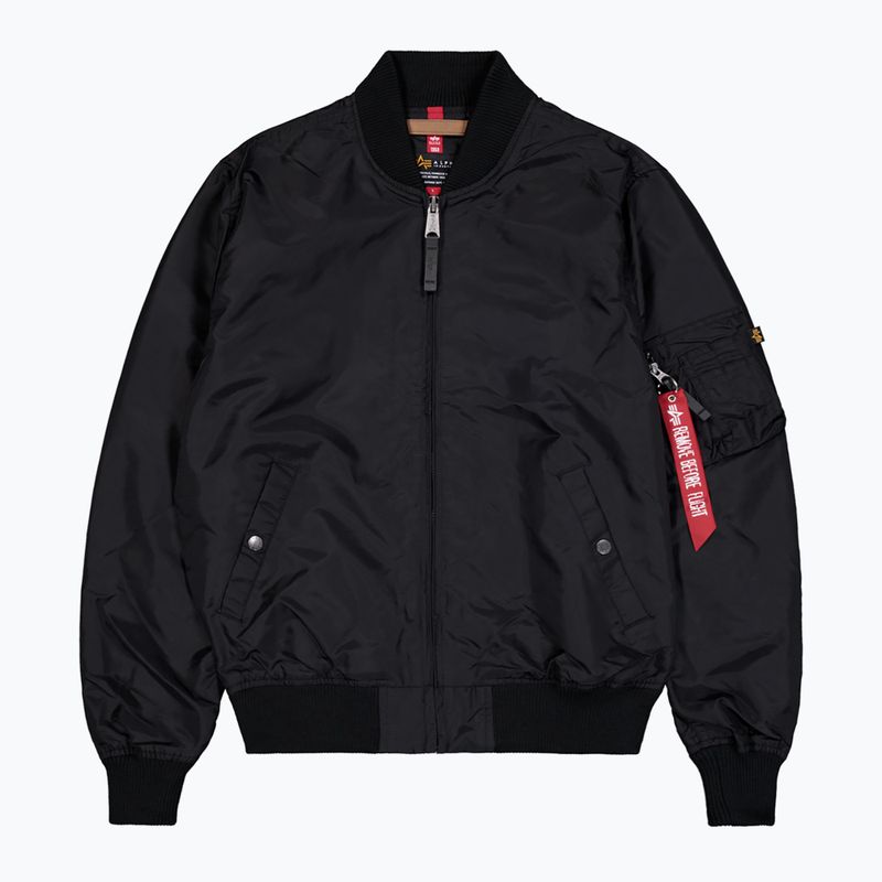 Alpha Industries men's jacket MA-1 TT Two Tone Bomber black 6