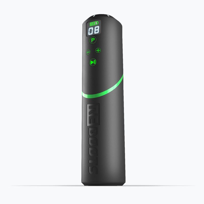 Leg cuffs for lymphatic drainage REBOOTS Go Lite black/white/green 5