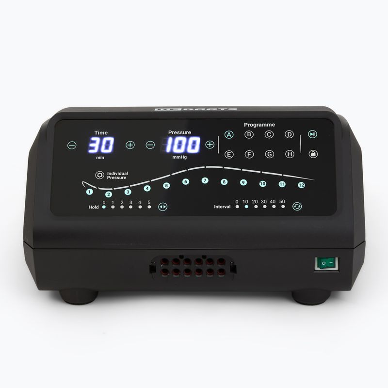 Leg cuffs for lymphatic drainage REBOOTS One Pro Recovery Pants 2.0 Set 2024 Edition black 3