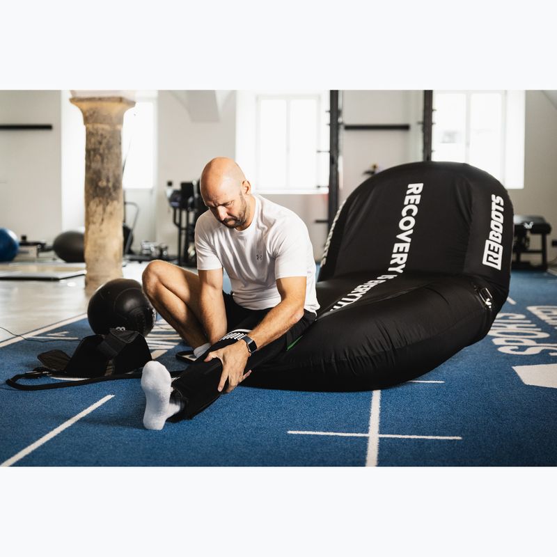 Cryotherapy cuff with compression REBOOTS Leg black 3