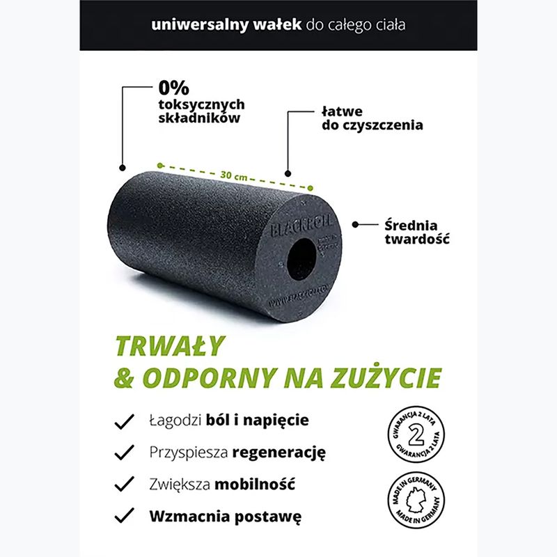 BLACKROLL Standard massage roller black/white/blue 2