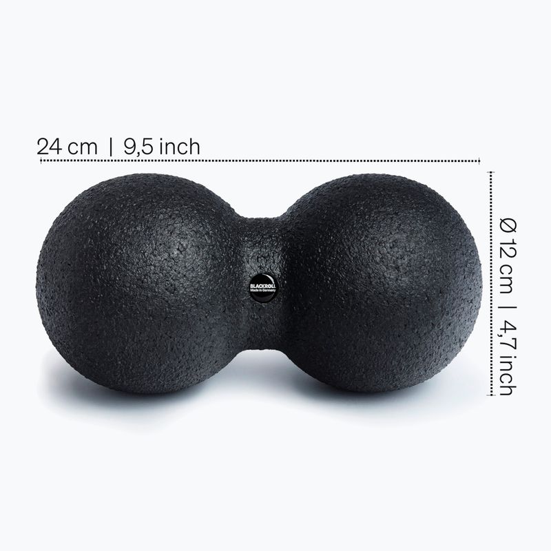 Massage ball BLACKROLL Duoball A000499 black 2
