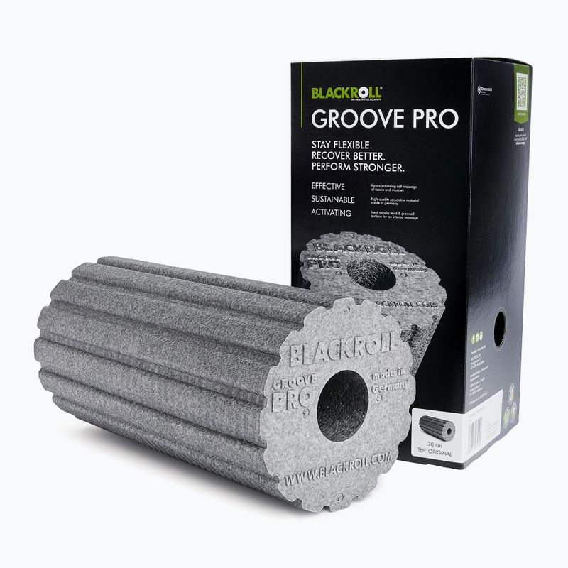Massage roller BLACKROLL Groove Pro grey 2