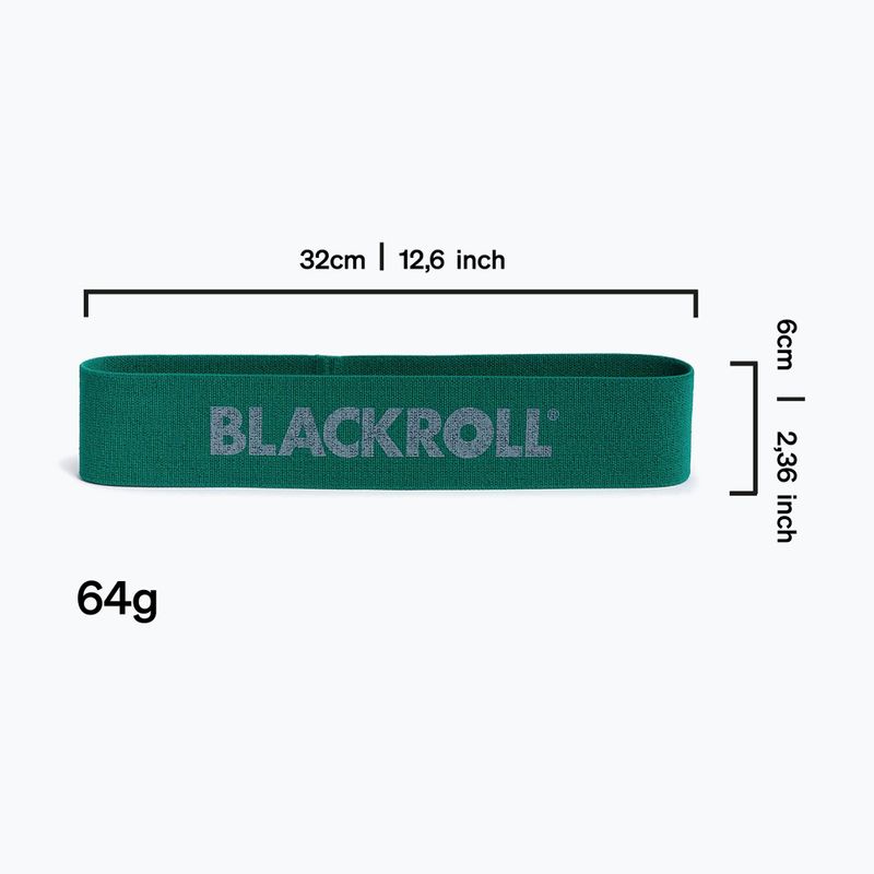 Training resistance band set Blackroll Loop Band 6 szt. yellow/orange/red/green/blue/black 2