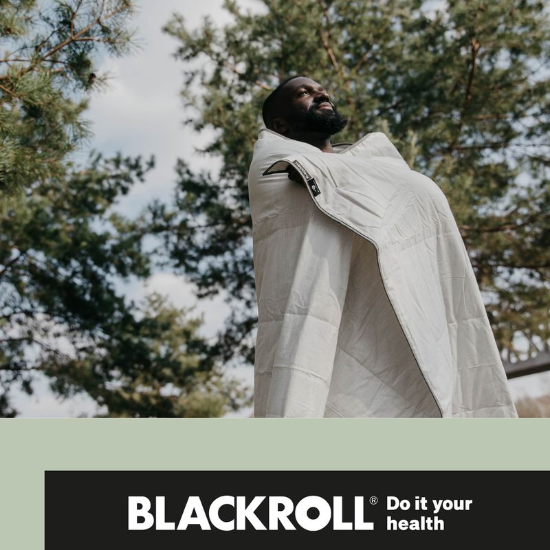 Blanket BLACKROLL Recovery Summer grey 3
