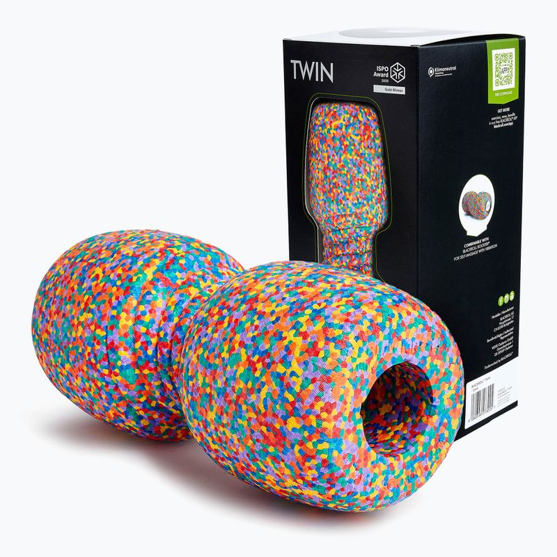 Massage roller BLACKROLL Twin rainbow 2