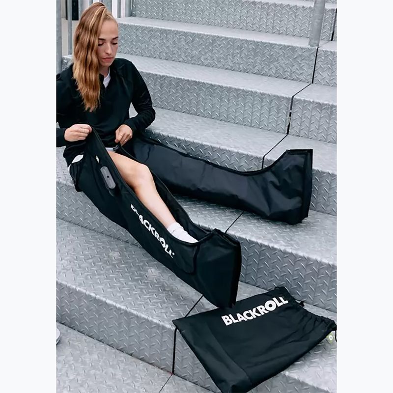 Long compression legs BLACKROLL Compression Boots black 3