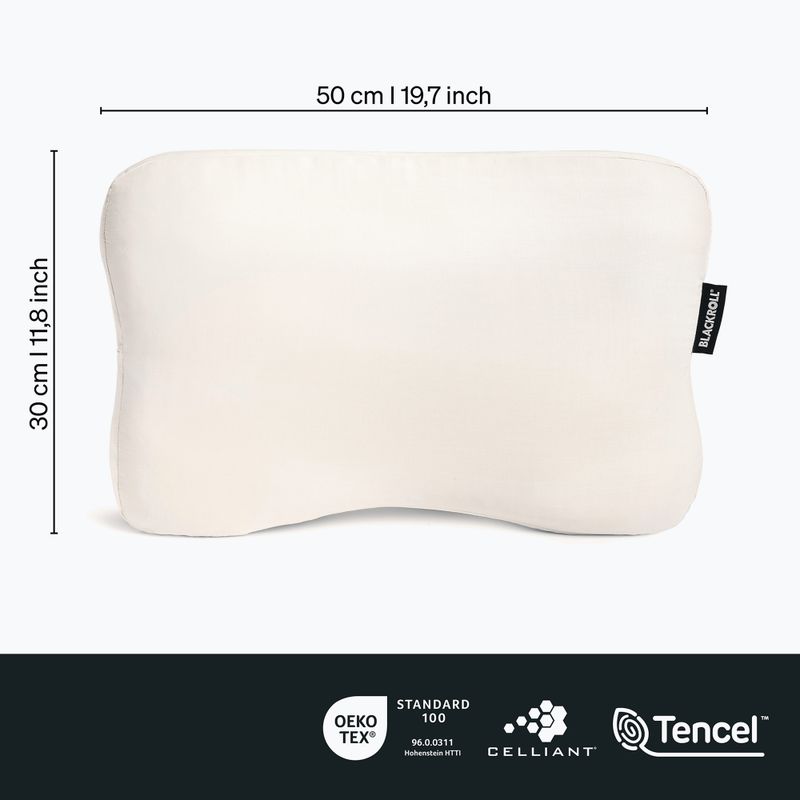 Pillowcase BLACKROLL Premium Comfort Pillow off white 3