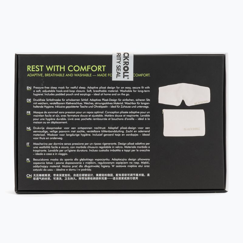 Sleep mask BLACKROLL Premium Comfort Sleep off white 4
