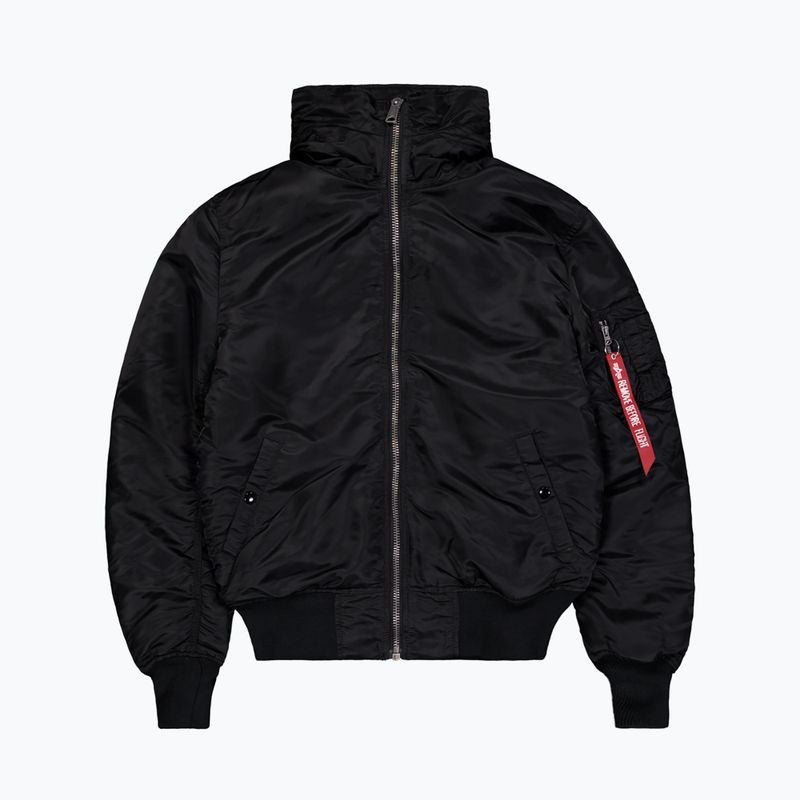 Men's Alpha Industries MA-1 Hooded Bomber jacket black 6