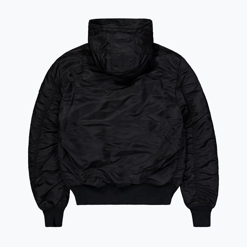 Men's Alpha Industries MA-1 Hooded Bomber jacket black 7
