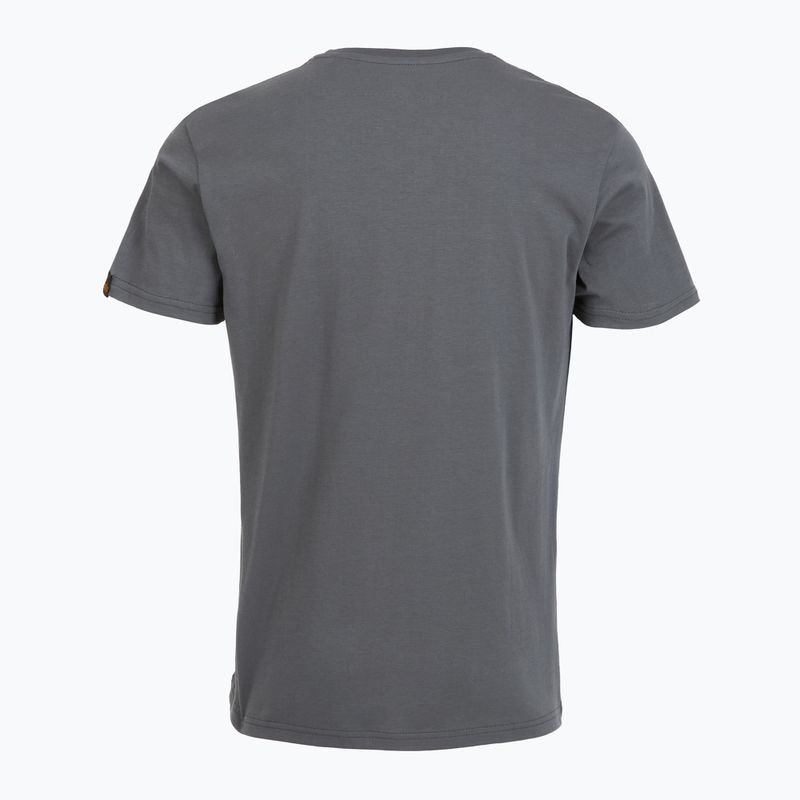 Alpha Industries men's Basic greyblack t-shirt 6
