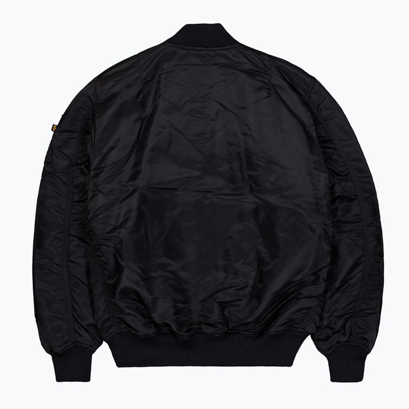 Men's jacket Alpha Industries MA-1 VF 59 Long Vintage Fit black 8