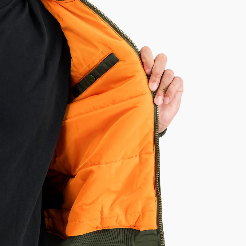 Alpha Industries MA-1 VF 59 Vintage Fit Bomber dark green men's jacket 5