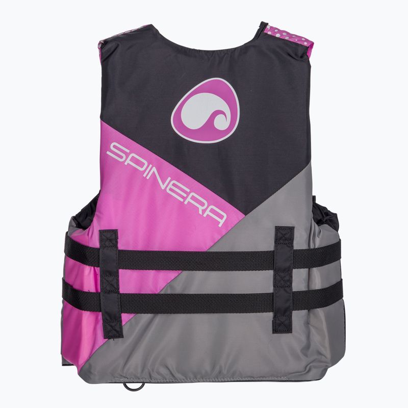 SPINERA Deluxe Woman Nylon 50N belay waistcoat pink 182900 2