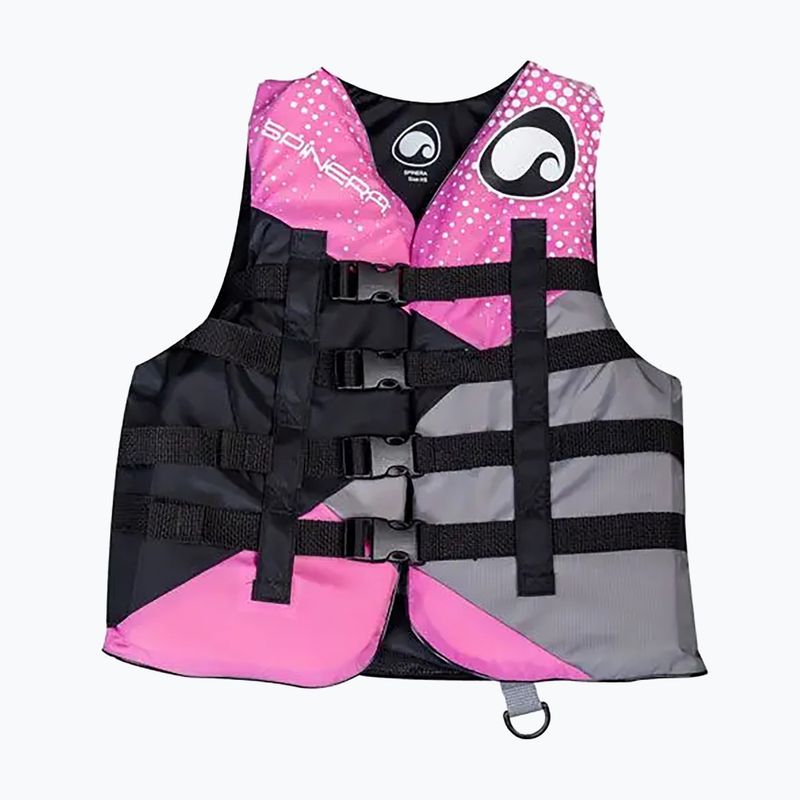 SPINERA Deluxe Woman Nylon 50N belay waistcoat pink 182900 4