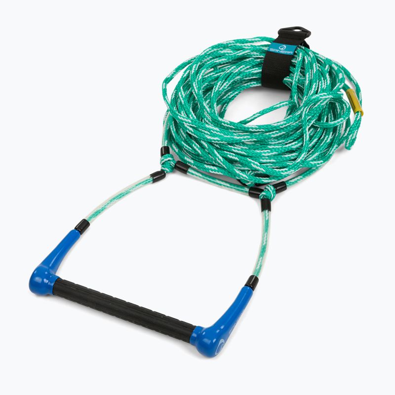 SPINER tow rope Monoski Trainer Rope green/blue 2
