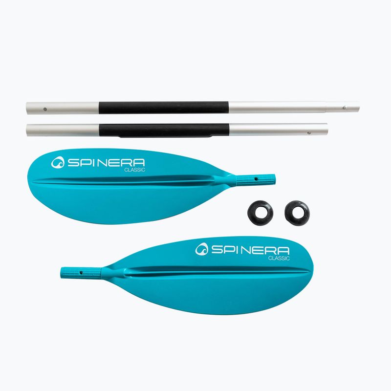 SPINERA Kayak Classic Alu 4D blue 4-part kayak paddle 2