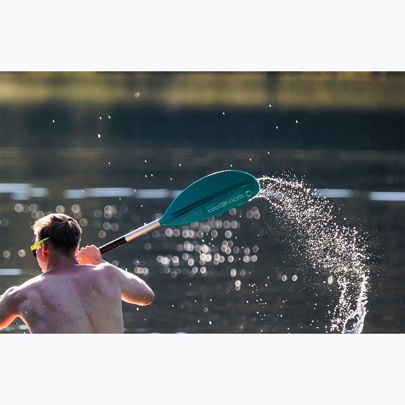 SPINERA Kayak Classic Alu 4D blue 4-part kayak paddle 7